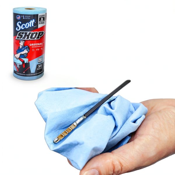 Scott Shop Original Blue Towels 9.4x11 – 30 Rolls, 1,650 Sheets-3