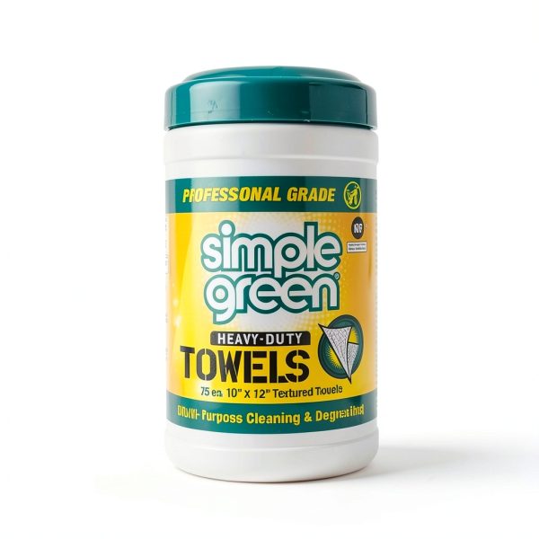 Simple Green Heavy-Duty Cleaning Towels 75 Count Pack of 2, Large-4