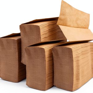 Brown Organic Unbleached Z-Fold Paper Towels Pantry Delight 1250 Count-0