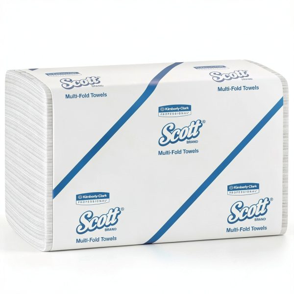 Scott Professional Multifold Paper Towels for Small Business (08009), 9.2” x 9.4”, (4000 Towels per Case)-3