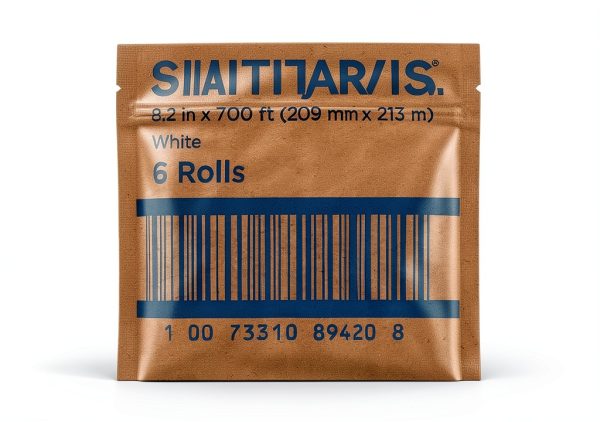 Georgia-Pacific enMotion 8" Paper Towel Rolls By GP PRO, White, 700 Feet Per Roll, 6 Bulk Paper Towel Rolls Per Case, 89420-3