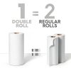 White Cloud Ultra PRO Ultra Absorbent Paper Towel, Choose-a-Size Sheets, 2 Packs of 6 DOUBLE Rolls = 24 Regular Rolls-5
