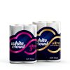 White Cloud Ultra PRO Ultra Absorbent Paper Towel, Choose-a-Size Sheets, 2 Packs of 6 DOUBLE Rolls = 24 Regular Rolls-8