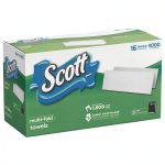 Scott Professional Multifold Paper Towels for Small Business (08009), 9.2” x 9.4”, (4000 Towels per Case)-0